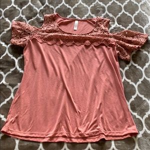 Cold shoulder top
